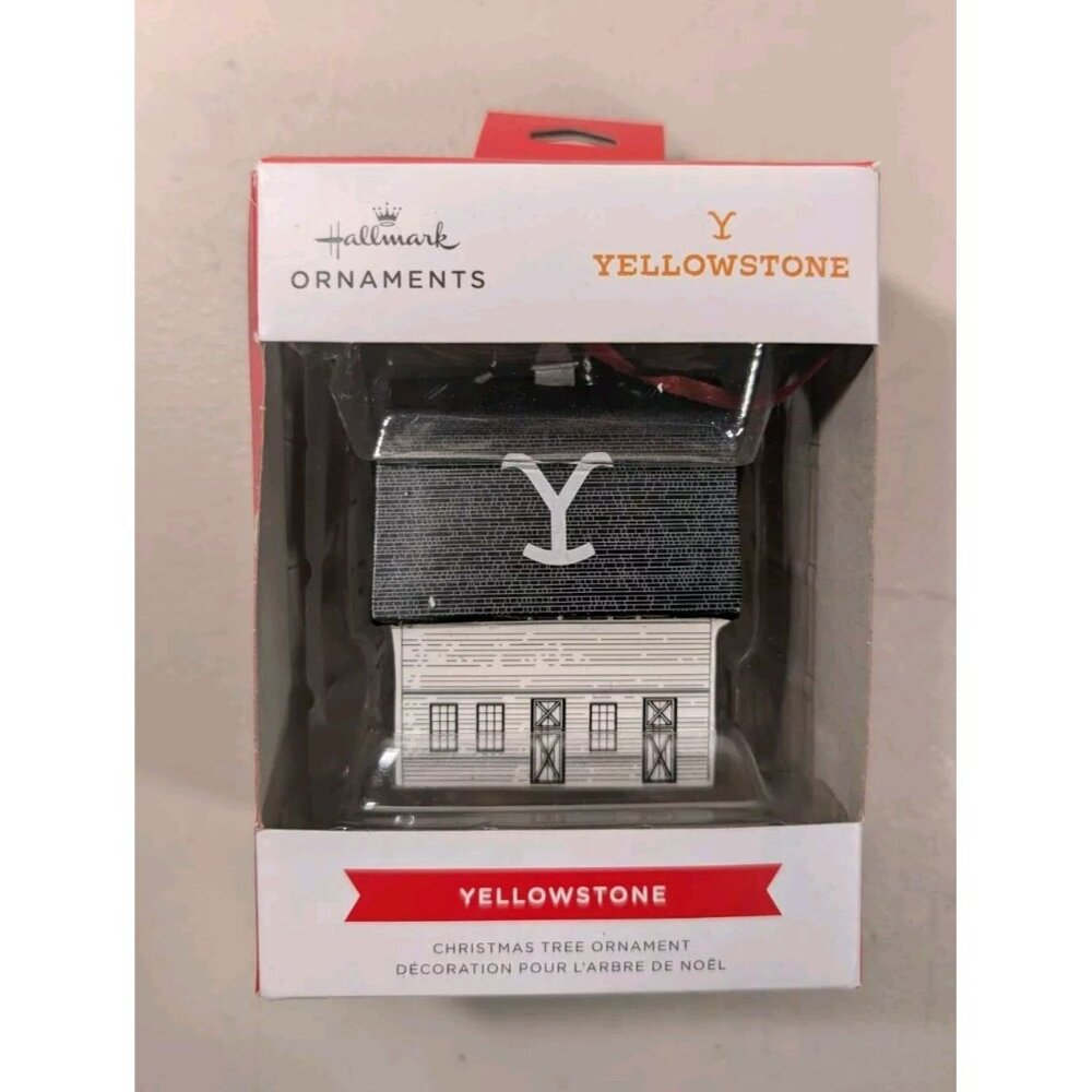 Hallmark "Yellowstone" Yellowstone Christmas Ornament 2024 Dutton Ranch Barn